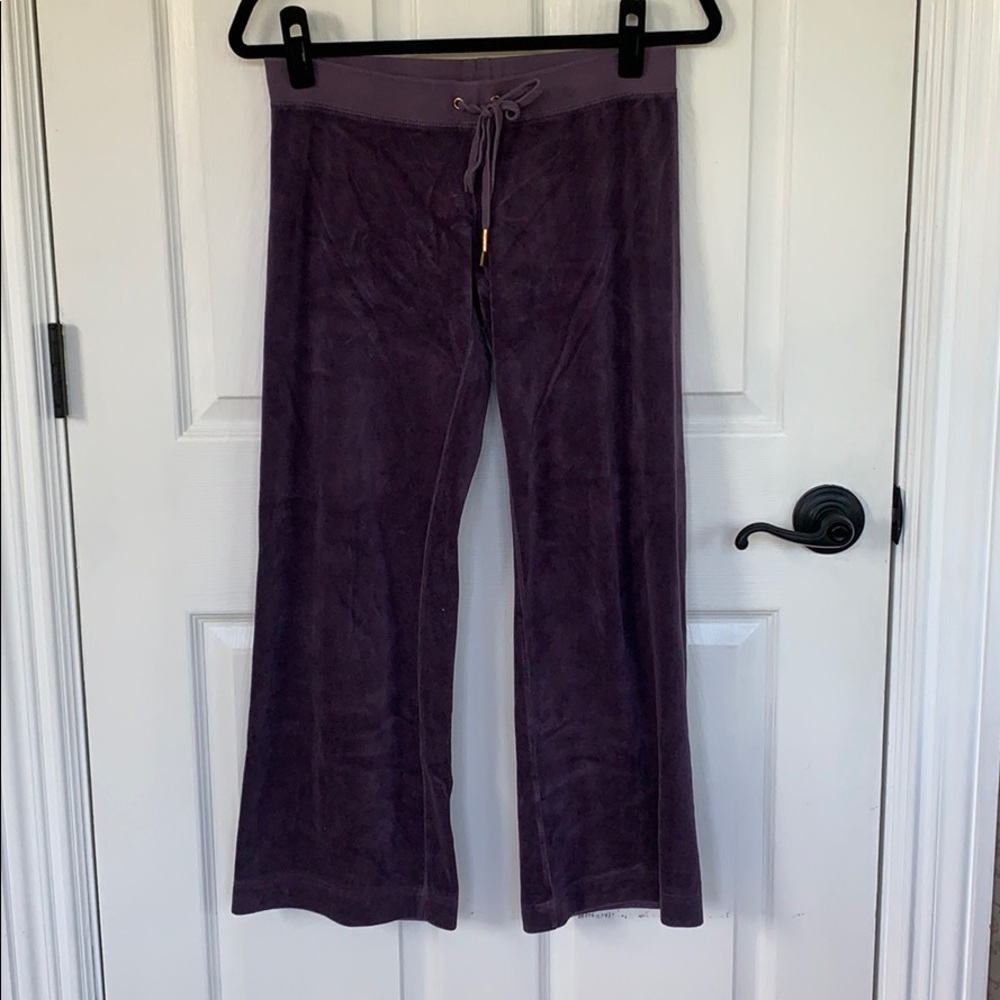 Juicy Couture Velour Crop Track Pants